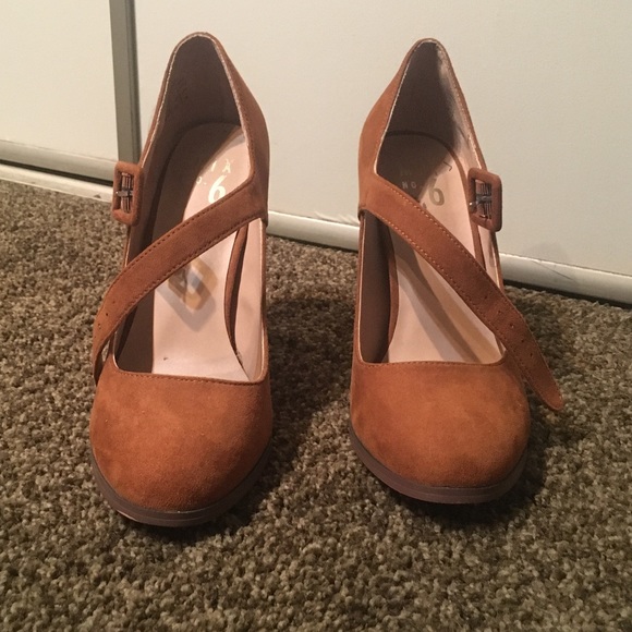 Mix No. 6 brown suede heels - Picture 2 of 7